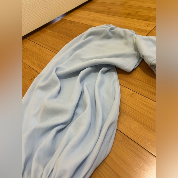 Windsor Light Blue Crop Top - Picture 5 of 8